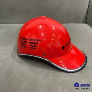 Nón Bảo Hiểm In Logo Cửa Hàng Điện Thoại Hải Con | Xưởng Sản Xuất Nón Bảo Hiểm EIKICHI