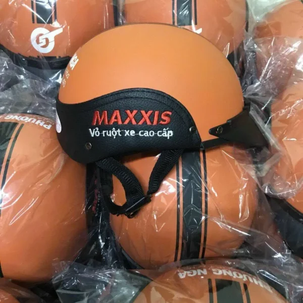 Nón Bảo Hiểm In Logo MAXXIS | Xưởng Sản Xuất Nón Bảo Hiểm Quà Tặng Doanh Nghiệp EIKICHI