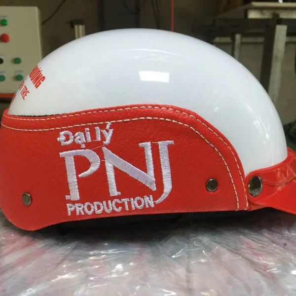 Nón Bảo Hiểm In Logo PNJ Cao Cấp | Xưởng Sản Xuất Nón Bảo Hiểm Eikichi Theo Yêu Cầu Giá Rẻ