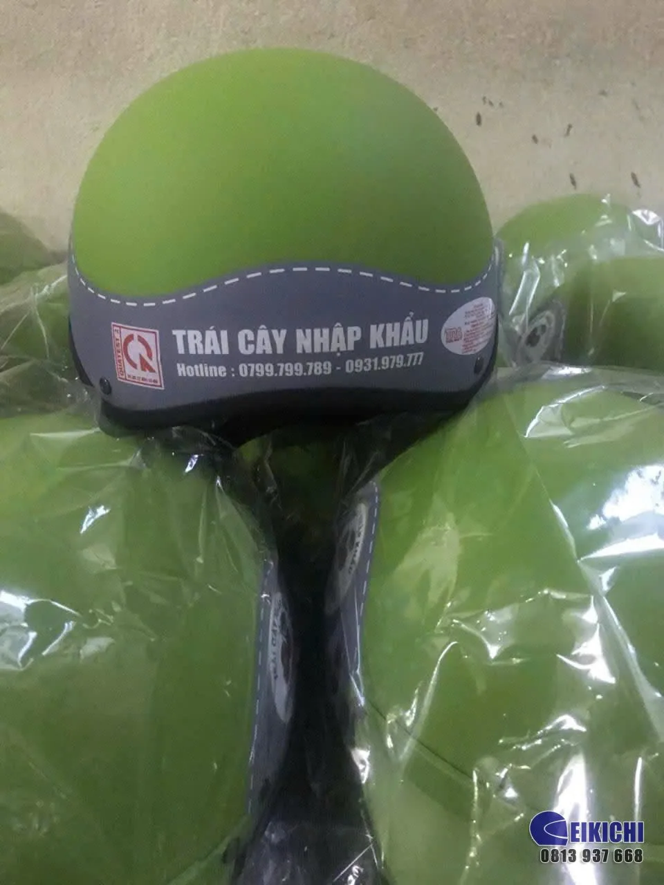 Nón Bảo Hiểm In Logo Trái Cây Nhập Khẩu SYDNEY DIRECT – Sản Xuất Theo Yêu Cầu | EIKICHI