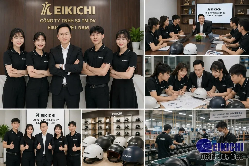 Xưởng nón bảo hiểm giá rẻ – Đối tác sản xuất nón bảo hiểm in logo hàng đầu Việt Nam