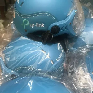 Nón Bảo Hiểm In Logo TP-Link Theo Yêu Cầu | Xưởng Sản Xuất Nón Bảo Hiểm Quảng Cáo EIKICHI