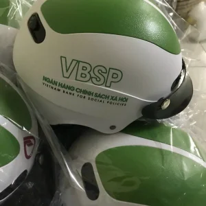 Nón Bảo Hiểm In Logo Doanh Nghiệp VBSP – Sản Xuất Theo Yêu Cầu | Eikichi