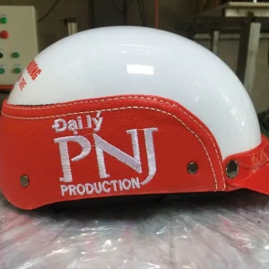 Nón Bảo Hiểm In Logo PNJ Cao Cấp | Xưởng Sản Xuất Nón Bảo Hiểm Eikichi Theo Yêu Cầu Giá Rẻ