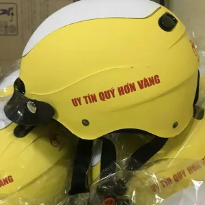 Nón Bảo Hiểm In Logo Công Ty Thạnh Mỹ | Xưởng Sản Xuất Nón Bảo Hiểm Eikichi Uy Tín Tại TP.HCM