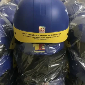 Nón Bảo Hiểm In Logo Địa Ốc Thành Phát | Xưởng Sản Xuất Nón Bảo Hiểm Quà Tặng Doanh Nghiệp EIKICHI
