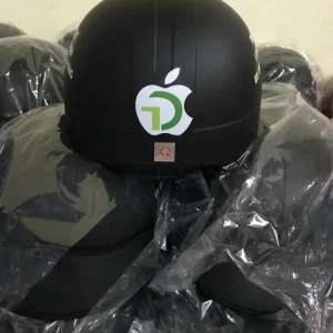 Nón Bảo Hiểm In Logo Cửa Hàng Điện Thoại Thành Đạt | Xưởng Sản Xuất Nón Bảo Hiểm Eikichi