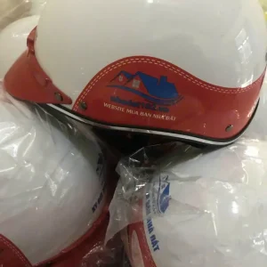 Nón Bảo Hiểm In Logo Nhà Đất 102 | Xưởng Sản Xuất Nón Bảo Hiểm Quảng Cáo Eikichi