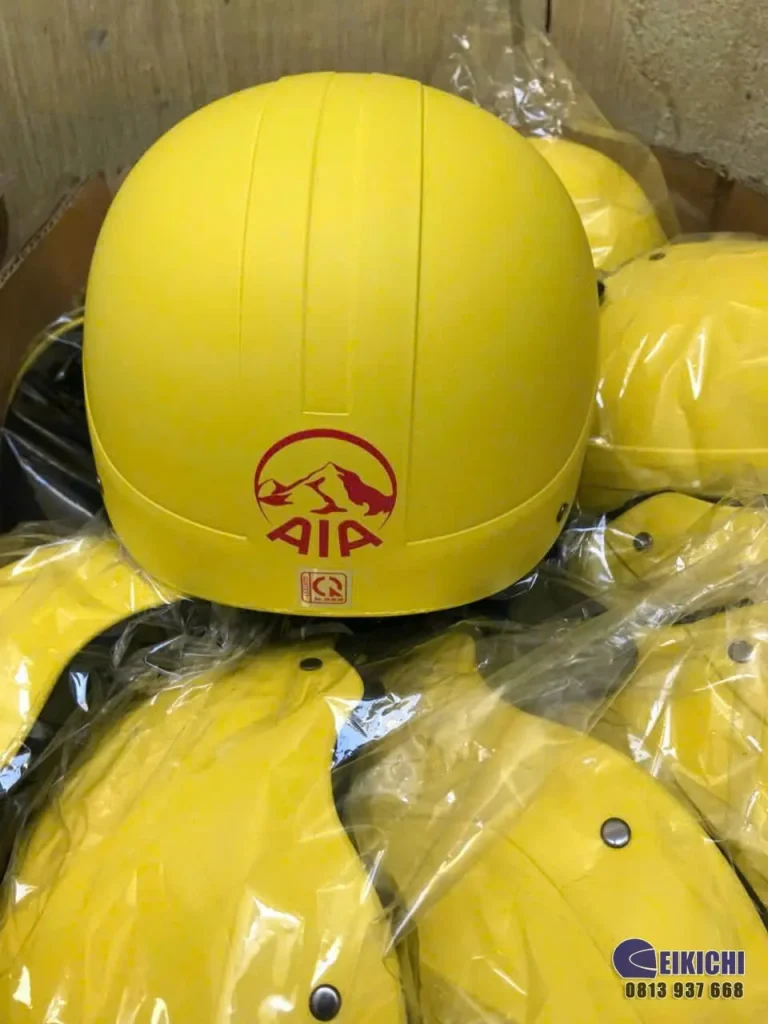 Nón Bảo Hiểm In Logo AIA Theo Yêu Cầu | Xưởng Sản Xuất Nón Bảo Hiểm EIKICHI Giá Rẻ TP.HCM