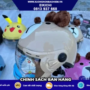 Nón Bảo Hiểm Trẻ Em Quà Tặng Khách Hàng – In Logo