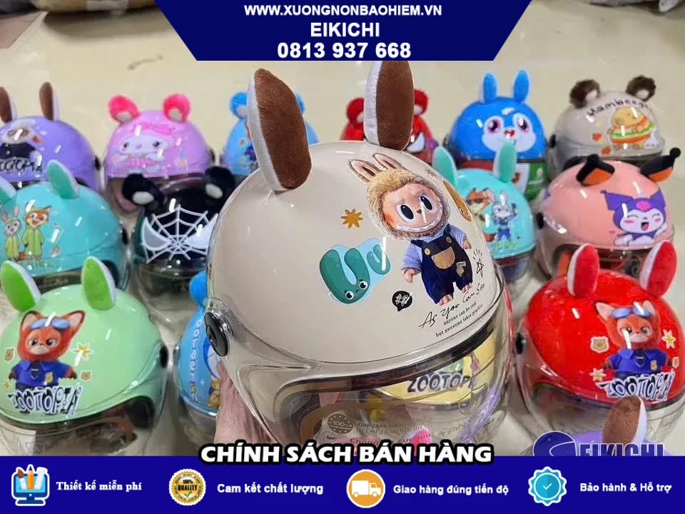 Cách Chọn Size Nón Bảo Hiểm Trẻ Em Chuẩn Nhất: Hướng Dẫn Đo Vòng Đầu Cho Bé