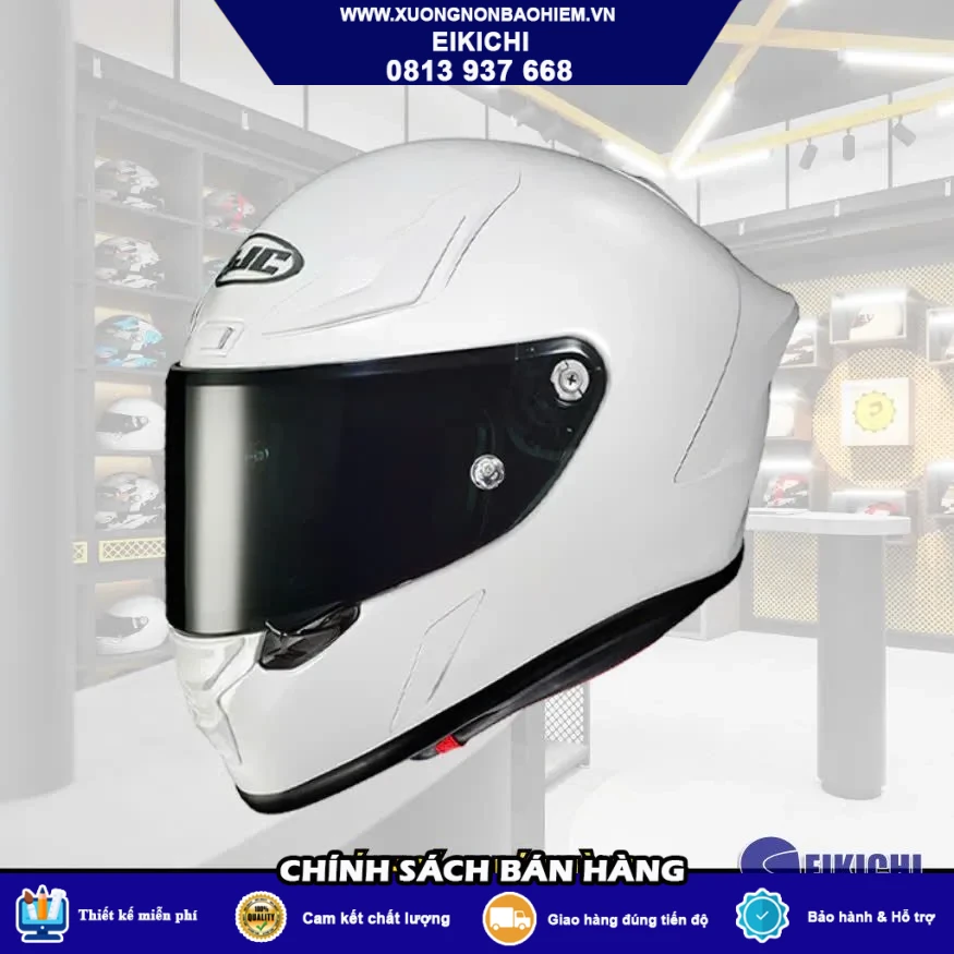 Nón Bảo Hiểm Fullface EIKICHI LS2 Carbon Đen – Thiết Kế Khí Động Học, Kính Trong Cao Cấp