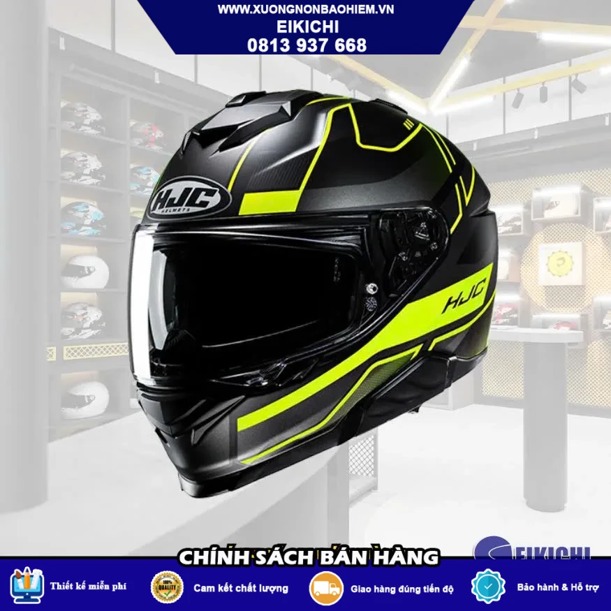 Nón Bảo Hiểm Fullface Trắng Đỏ Xanh – Thiết Kế Racing Thể Thao, Kính Khói Cao Cấp