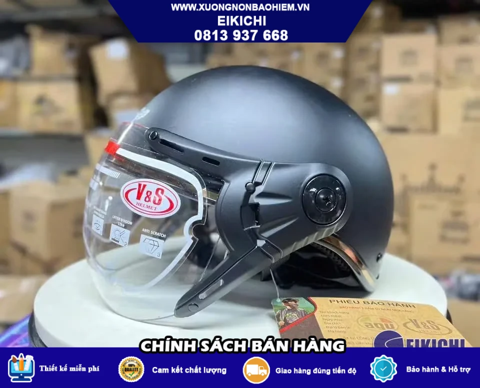 Nón Bảo Hiểm Trẻ Em In Logo Theo Yêu Cầu | EIKICHI