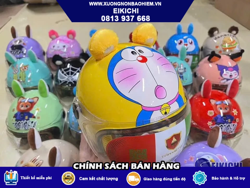 Nón Bảo Hiểm Trẻ Em Quà Tặng – Giải Pháp Quảng Bá Thương Hiệu Ý Nghĩa Cho Doanh Nghiệp