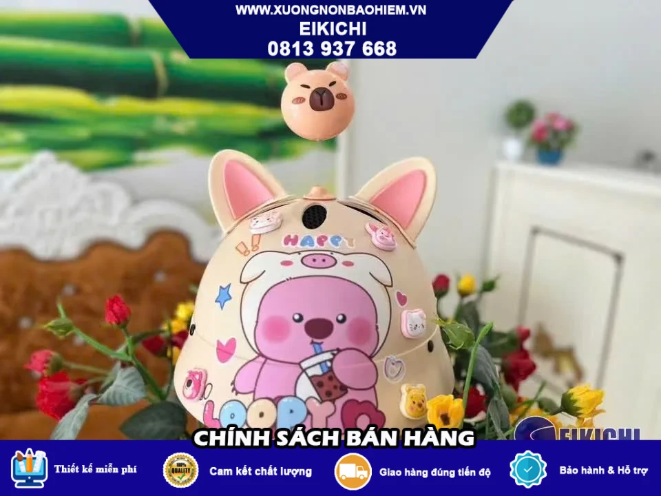 Nón Bảo Hiểm Trẻ Em Quà Tặng – Quảng Bá Thương Hiệu