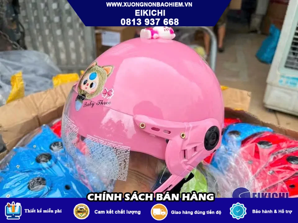 Nón Bảo Hiểm Trẻ Em Quà Tặng – Quảng Bá Thương Hiệu